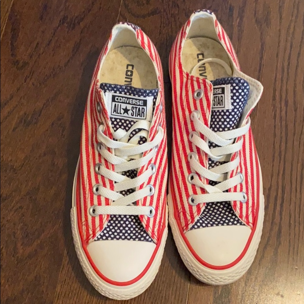 Converse American flag